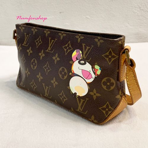 Louis Vuitton Murakami Monogram Panda Trotteur Bag - Brown Crossbody Bags,  Handbags - LOU783065