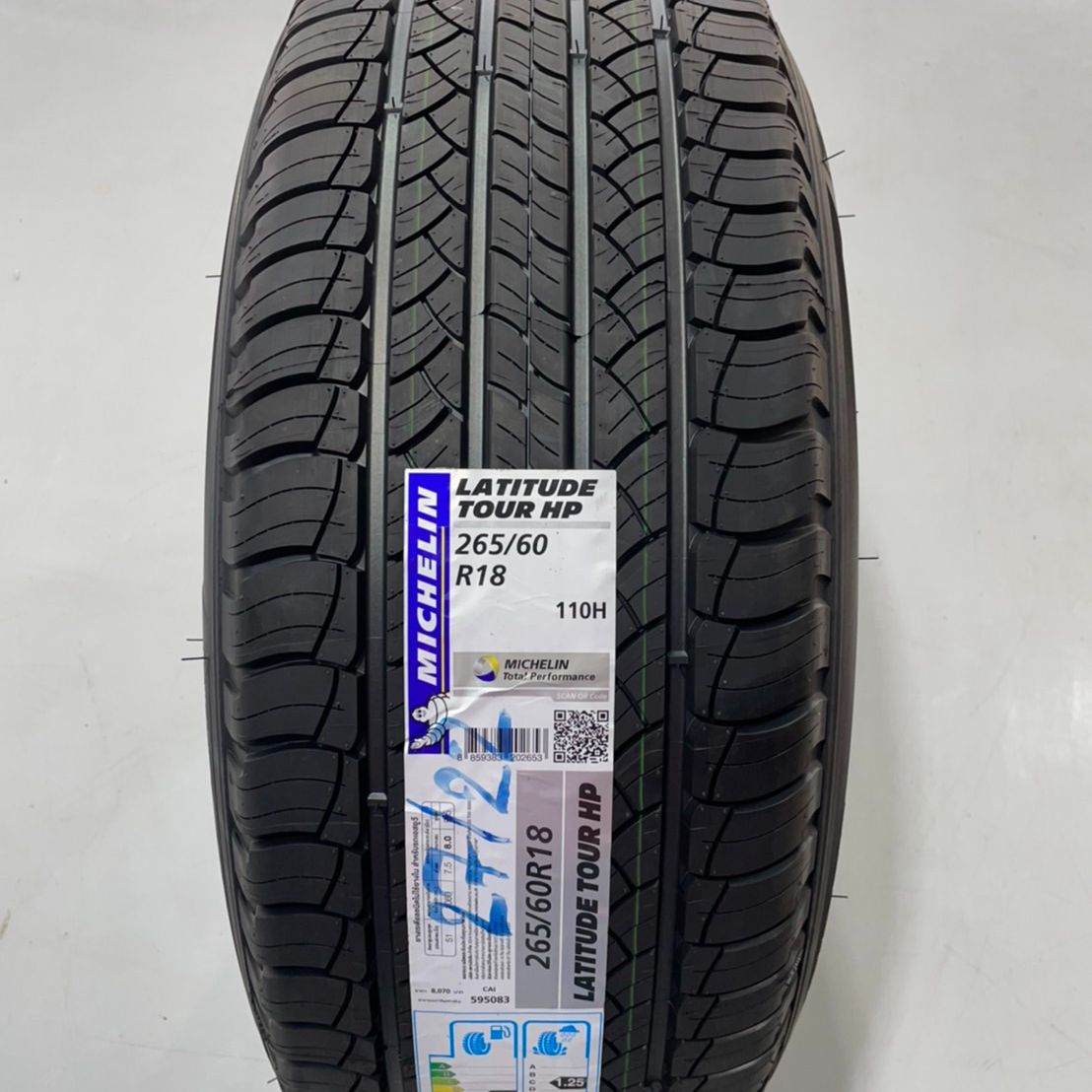 Michelin LATITUDE TOUR HP 265/60r18 未使用 - タイヤ