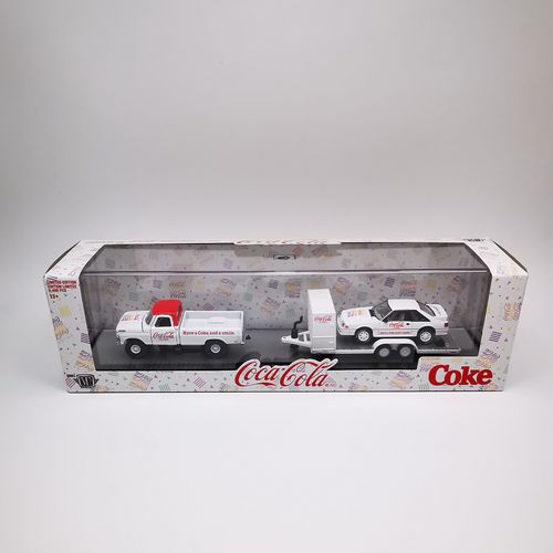 Ford Mustang Cobra Matchbox  COCA COLA Series Diecast 1:64 Scale  Coke