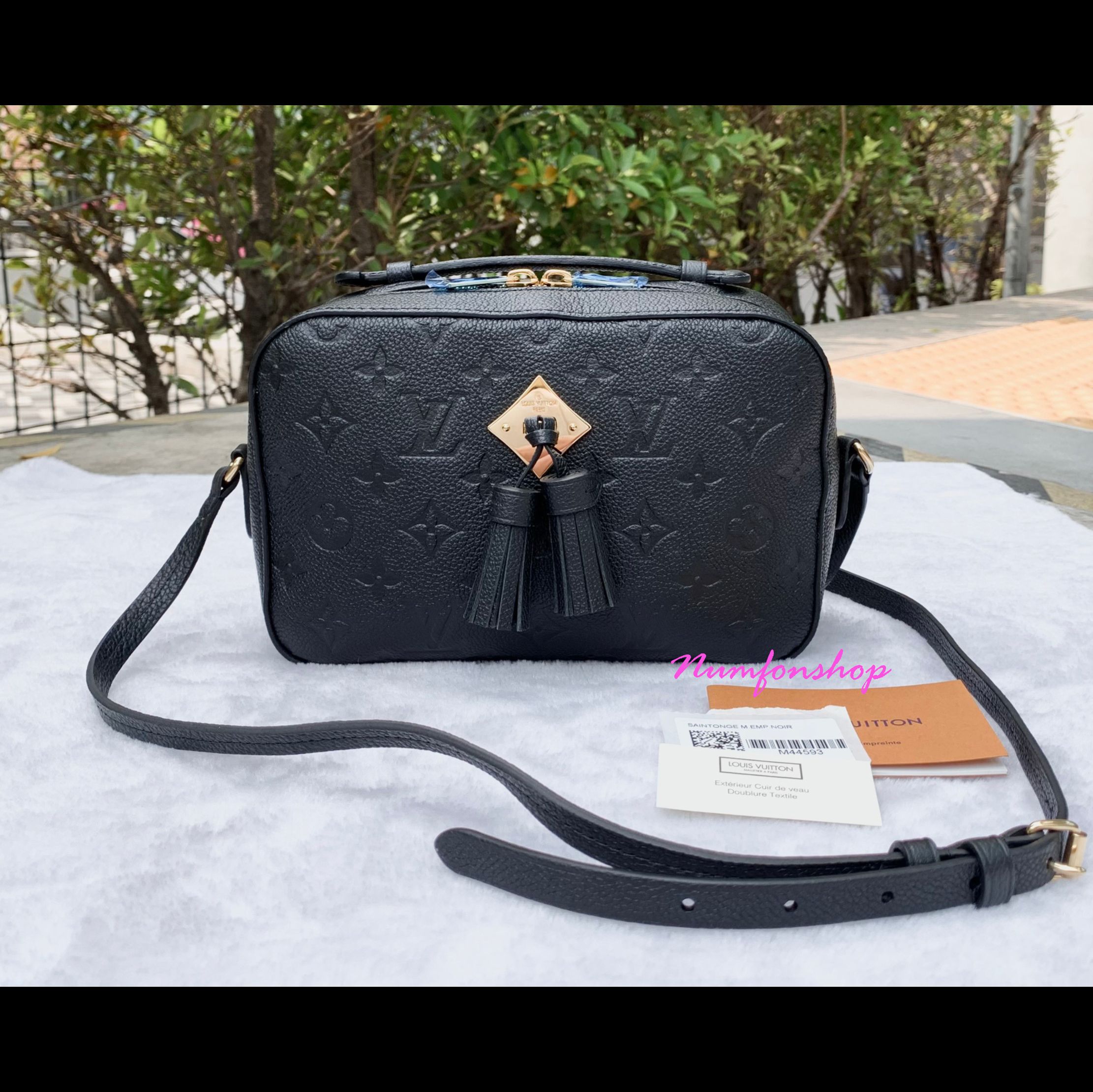 Louis Vuitton Monogram Empreinte Saintonge Bag