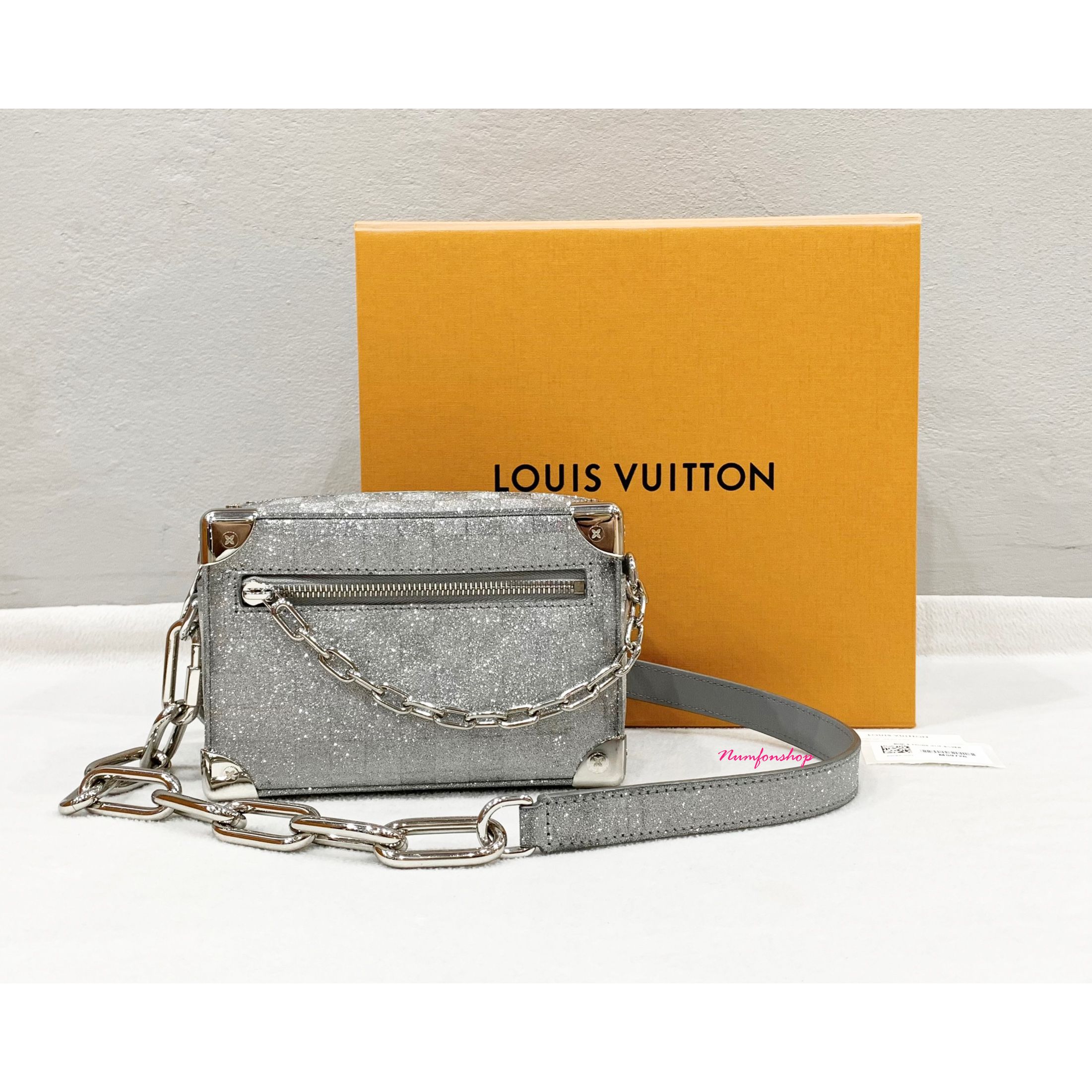 Sold Louis Vuitton Mini Soft Trunk Glitter Virgil Abloh Limited Bag 2022