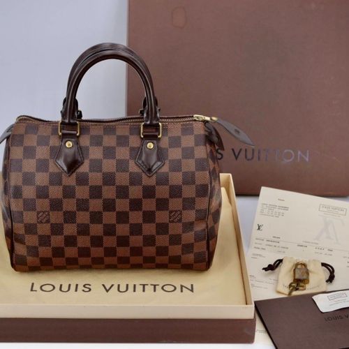 Louis Vuitton Speedy 30 Silvery Patent leather ref.206499 - Joli