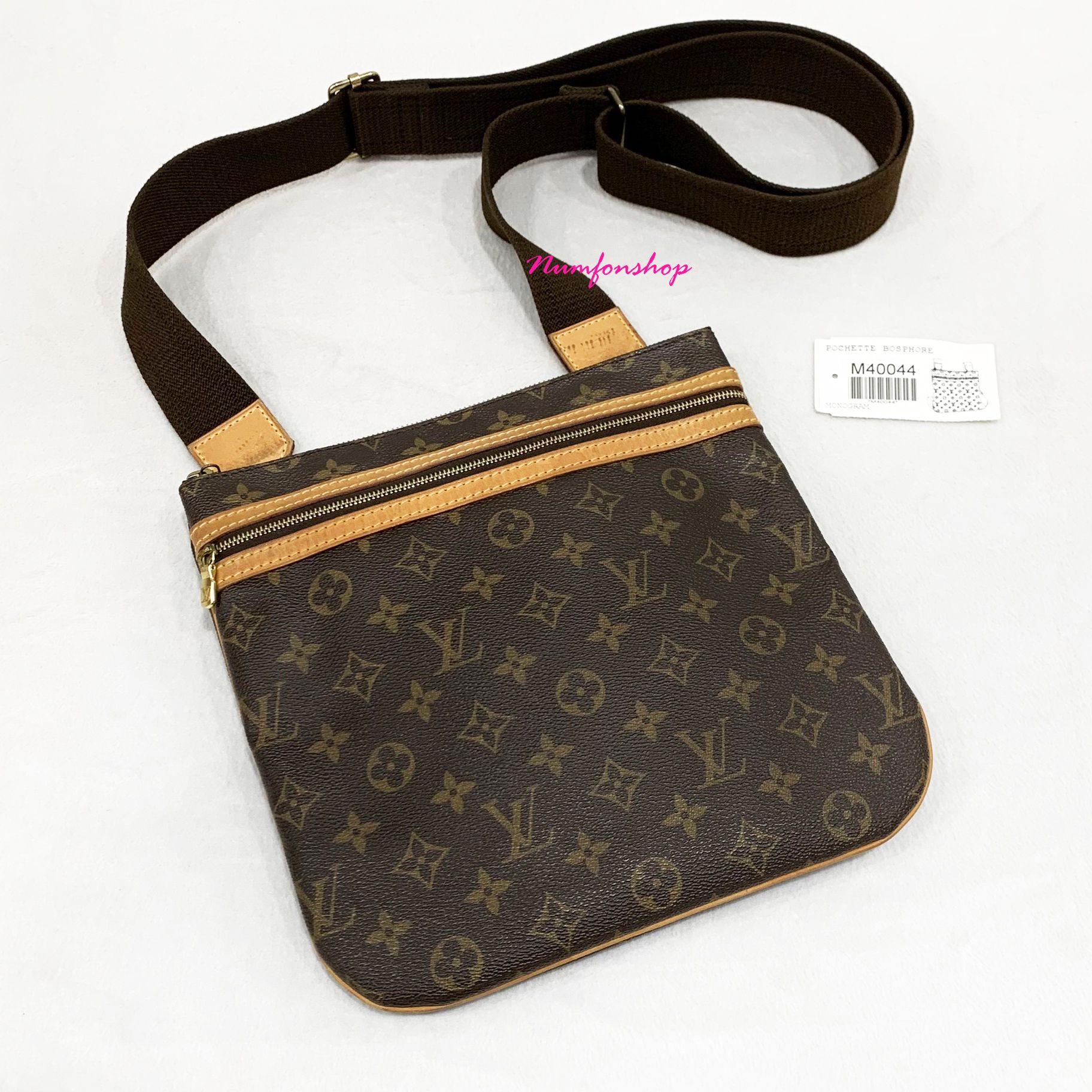 Sold Louis Vuitton Monogram Pochette Bosphore Bag