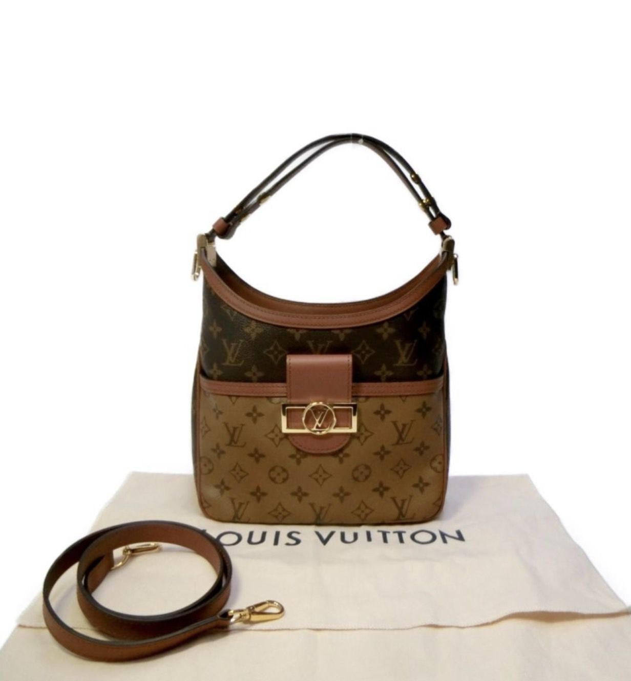 Louis Vuitton Hobo Dauphine PM Handbags