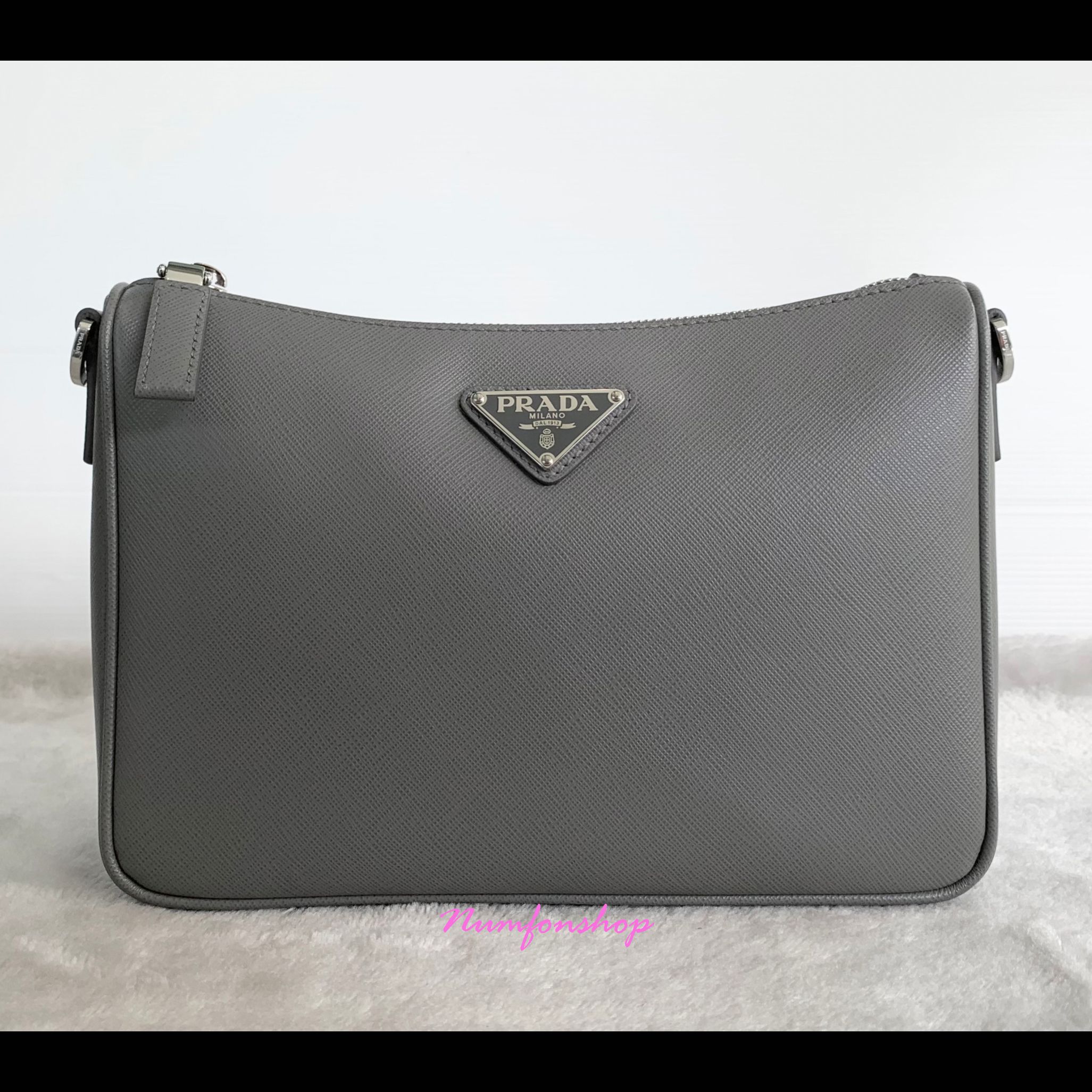 Sold Prada Bandoliera Tessuto Saffiano Crossbody Bag 2021